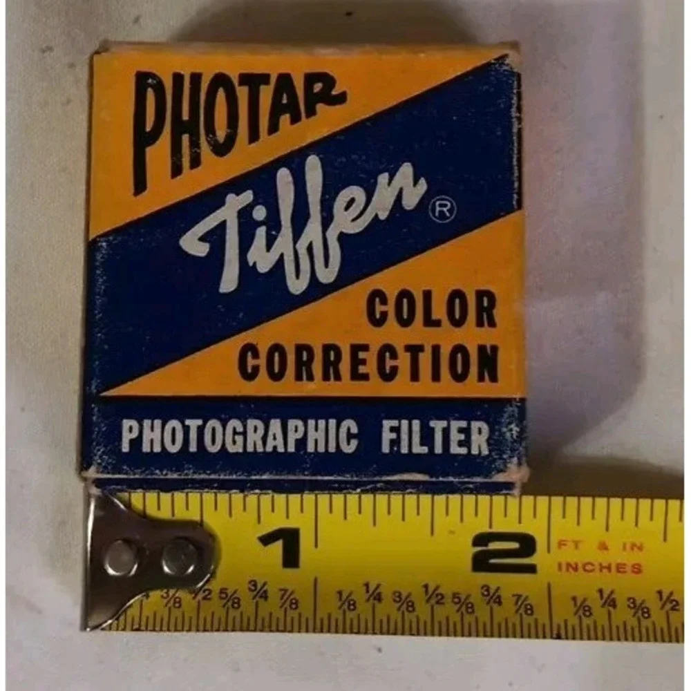 Vtg Tiffen Photar Photographic Filter Color Correction‎ #5 Filter Selecter